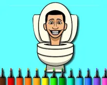 Color Skibidi Toilet