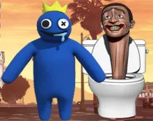 Rainbow Monster VS Skibidi Toilet